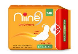 Niine Dry Comfort Ultra Thin XL 6 Pads MRP-42/-