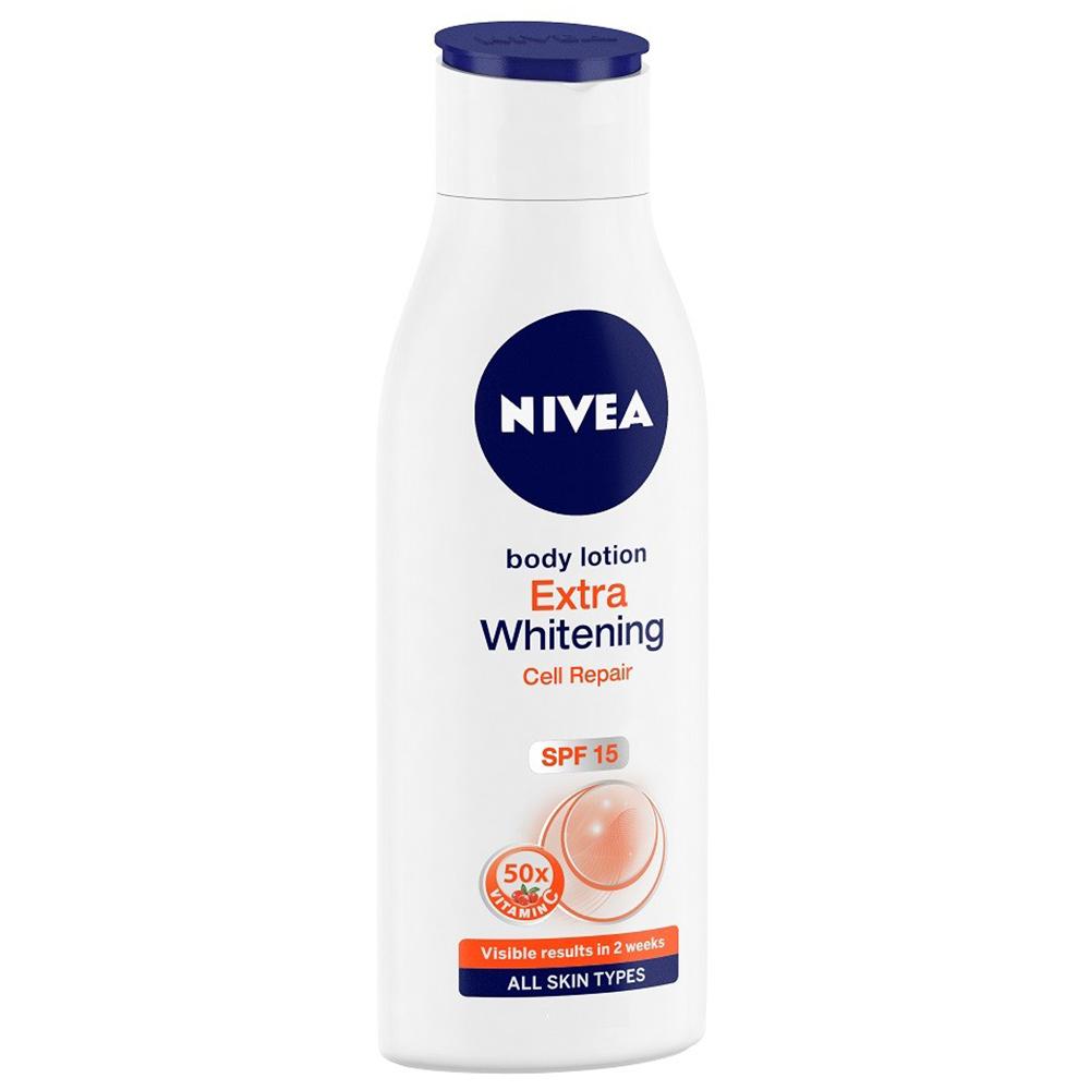 NIVEA  EXTRA WHITENING SPF15 Body Lotion 75ml MRP 125/-