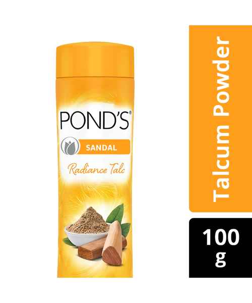 Pond's Sandal Radiance Talc Natural Sunscreen 100g MRP-99/-