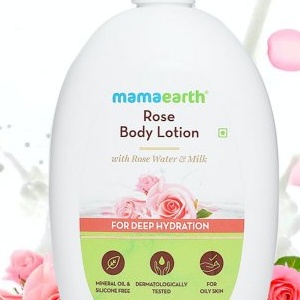 Mama Earth Rose Body LOTION 400ml MRP 399/-