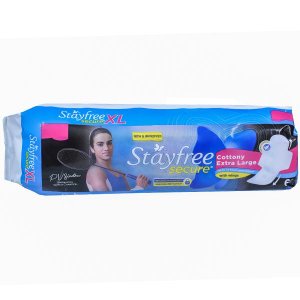 Stayfree Secure Cottony Extra Large XL 6N Pads MRP-37/-