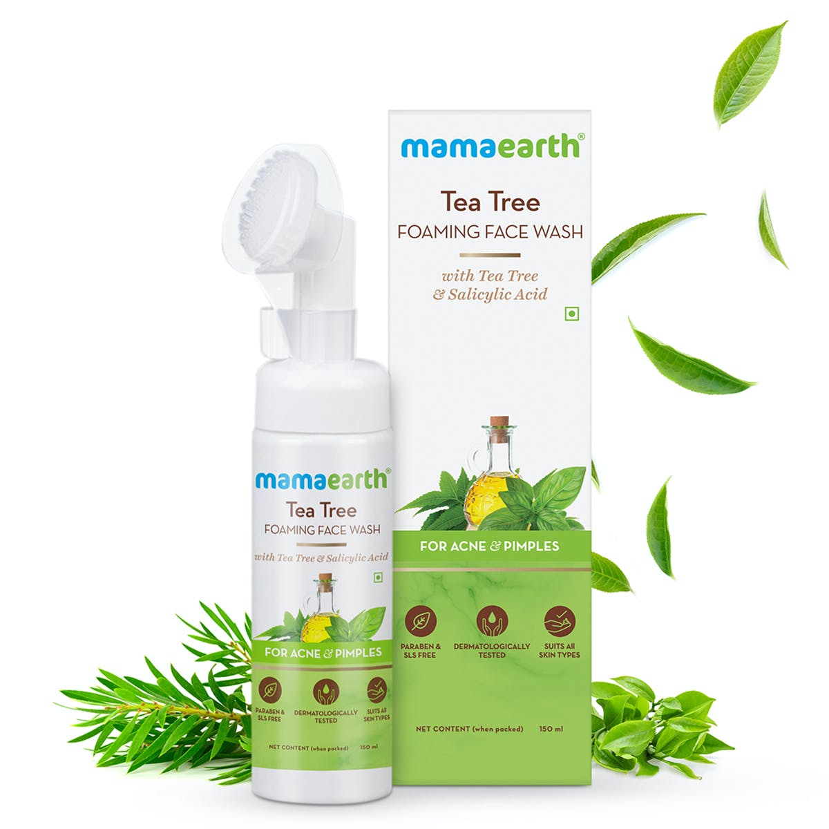 Mama Earth Tea Tree Face Wash 150ml MRP 399/-