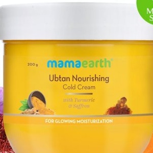 Mama Earth Ubtan Nourishing Cold Cream 200g MRP 299/-