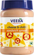 Veeba Cheese & Chilli Sandwich Spread 275g MRP-89/-